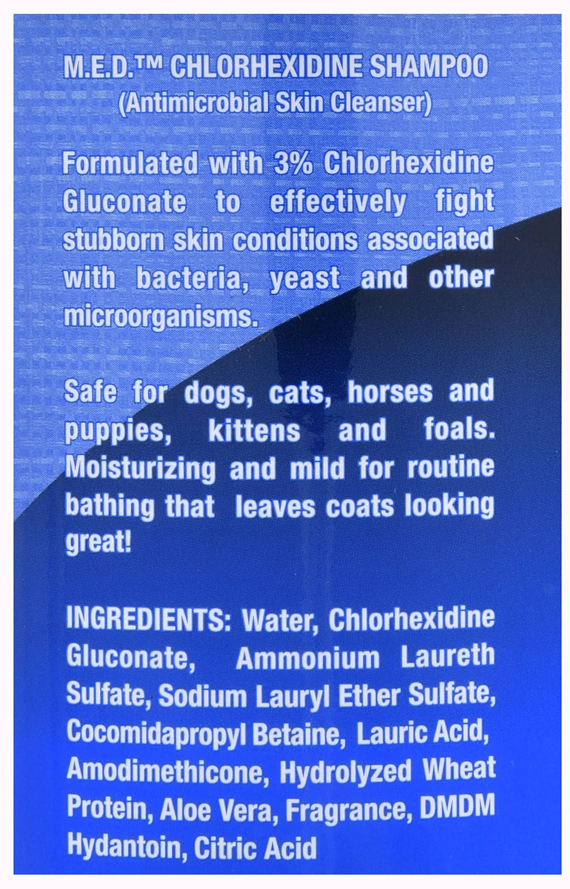 M.E.D. 3% Chlorhexidine Shampoo - Image 5