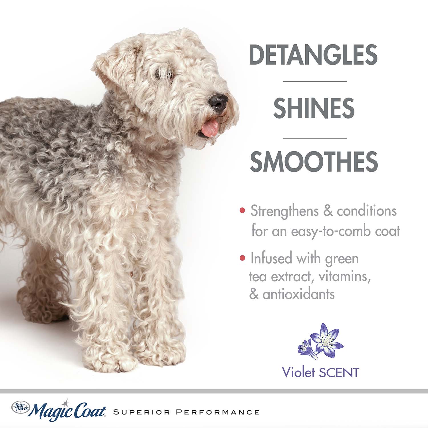 Magic Coat Detangling Shampoo for Dogs, 16 oz - Image 3