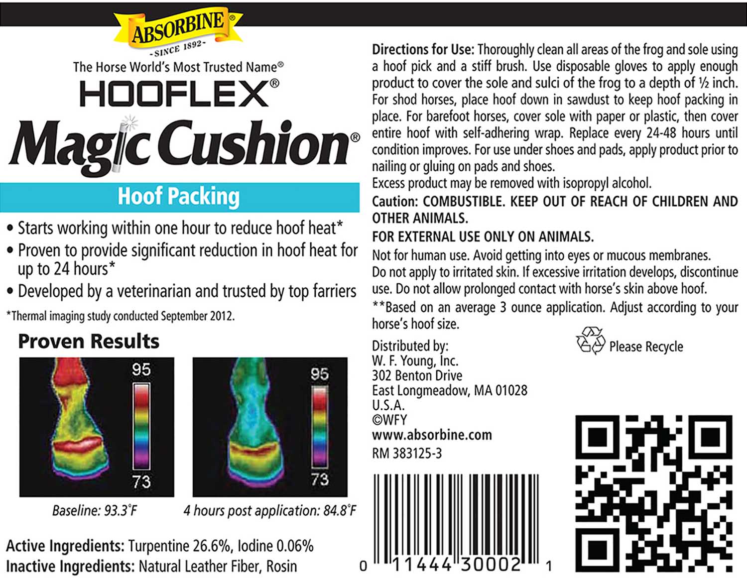 Hooflex Magic Cushion Hoof Packing for Horses - Image 2