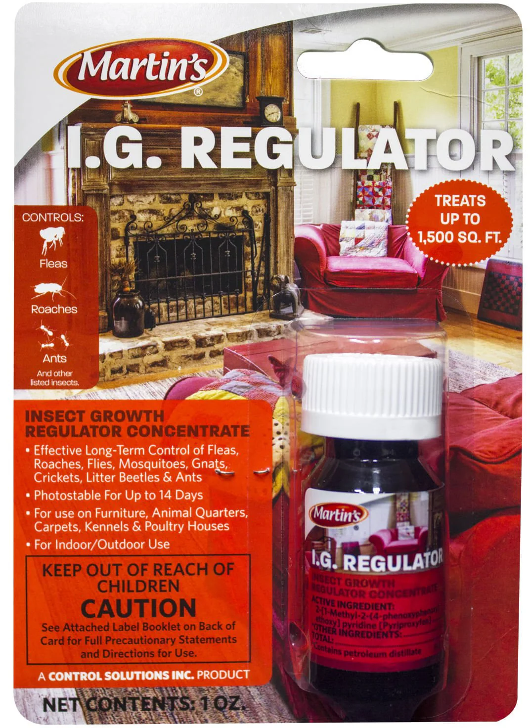Martin's I.G. Regulator Long-term Flea & Roach Control