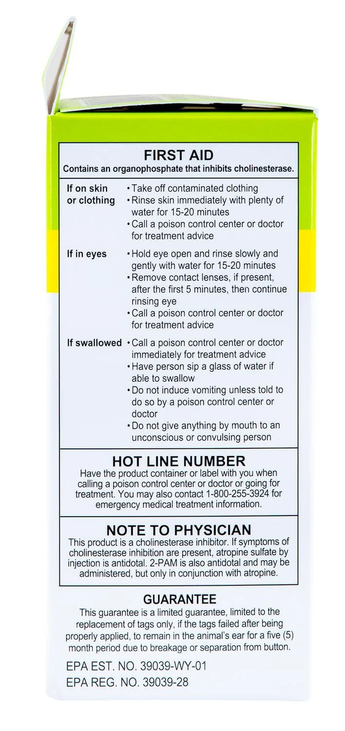 Y-Tex Max 40 Insecticide Cattle Ear Tag, 20 Pack - Image 2