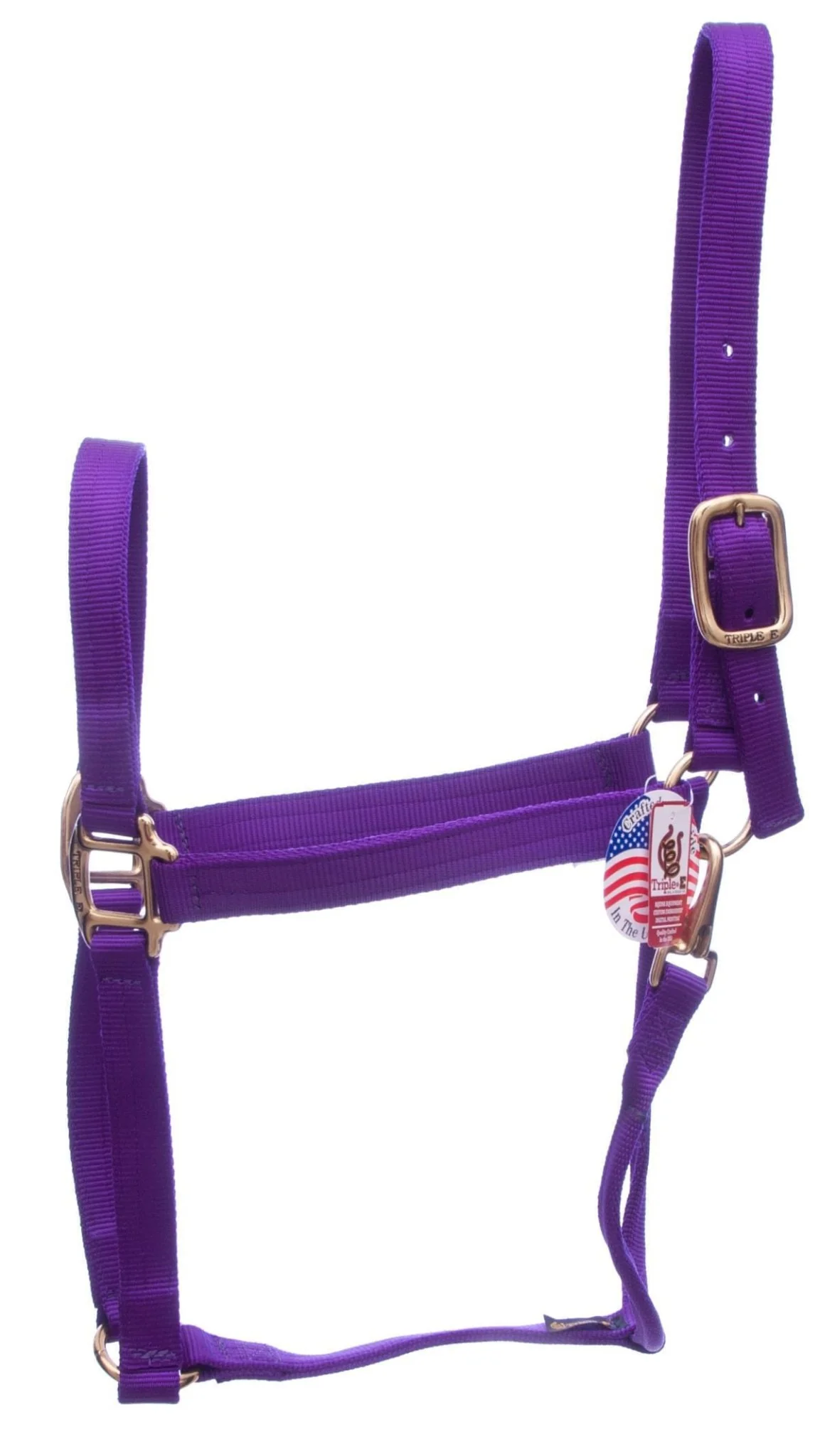 Triple E Nylon Draft Horse Halter - Image 2