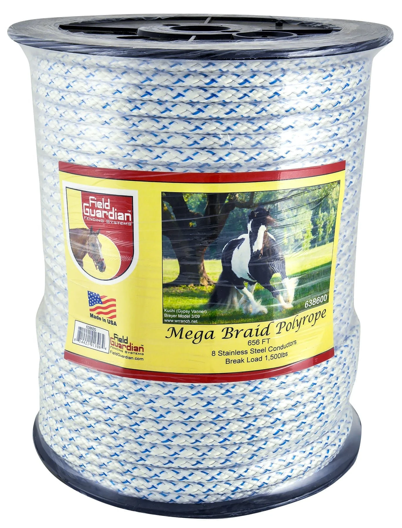 Mega Braid Polyrope, 656'