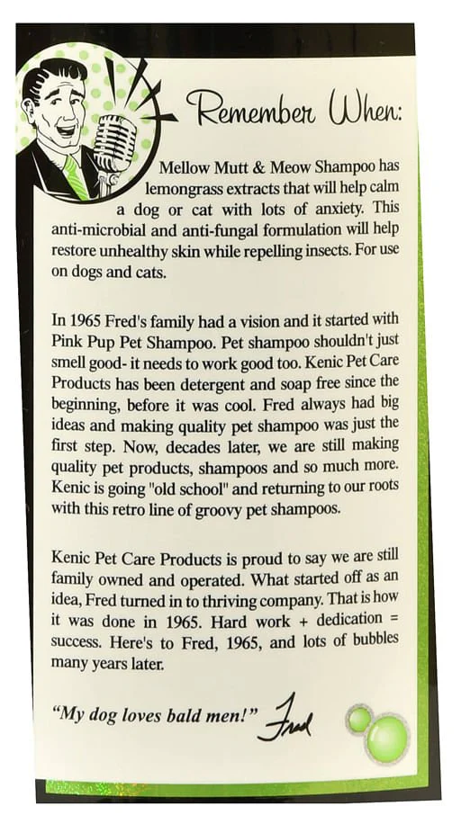 Mellow Mutt & Meow Anti-Microbial Pet Shampoo - Image 2