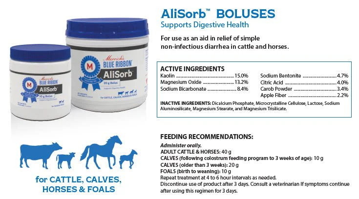 Merrick's Blue Ribbon Anti-Diarrheal Bolus - Image 3