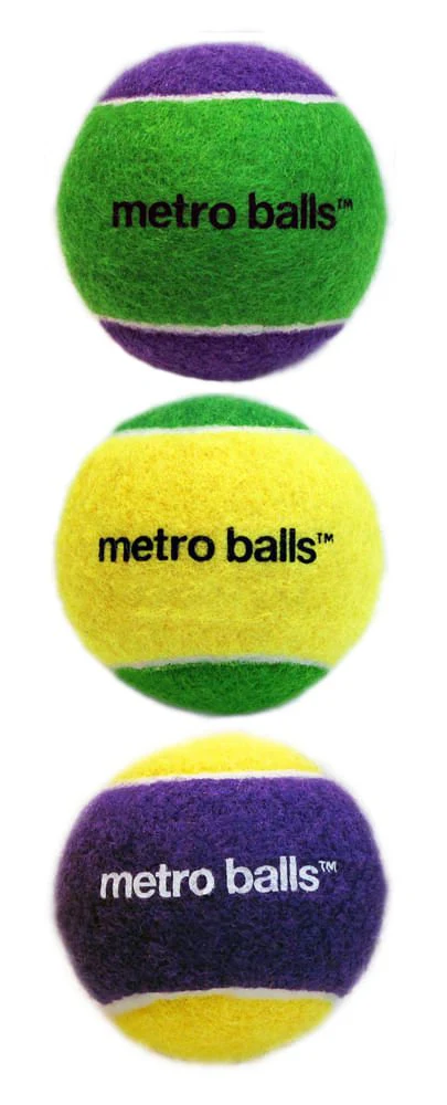 Metro Balls Fetch Dog Toys, 3 pk - Image 5
