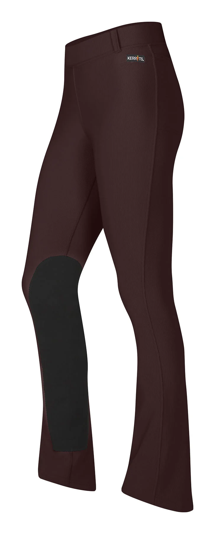 Kerrits Women's Microcord Extended Knee Patch Bootcut Riding Tights - Image 4