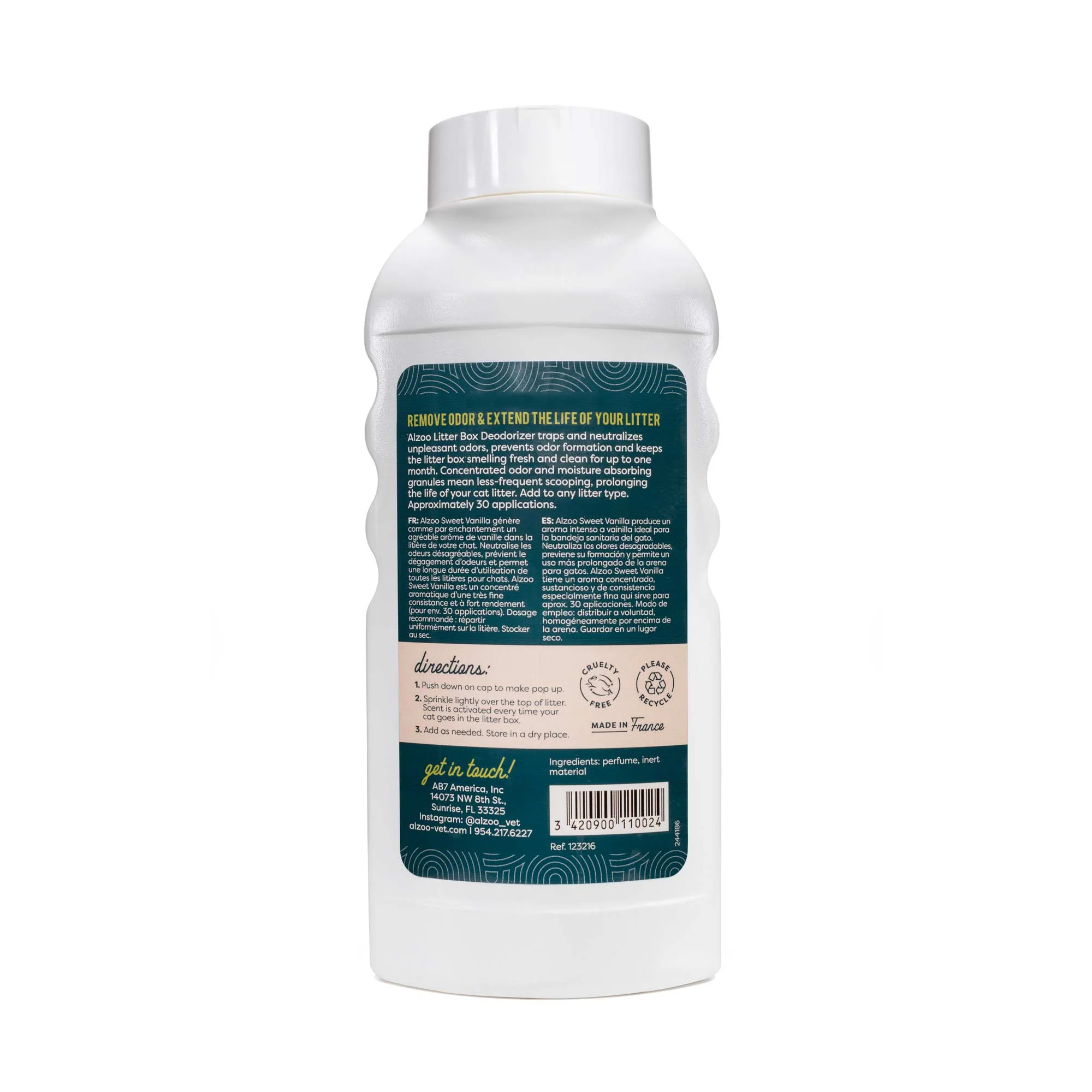 Natural Mineral-Based Concentrated Cat Litter Scented Deodorizer for Odor Control, 26.6 oz - Image 2
