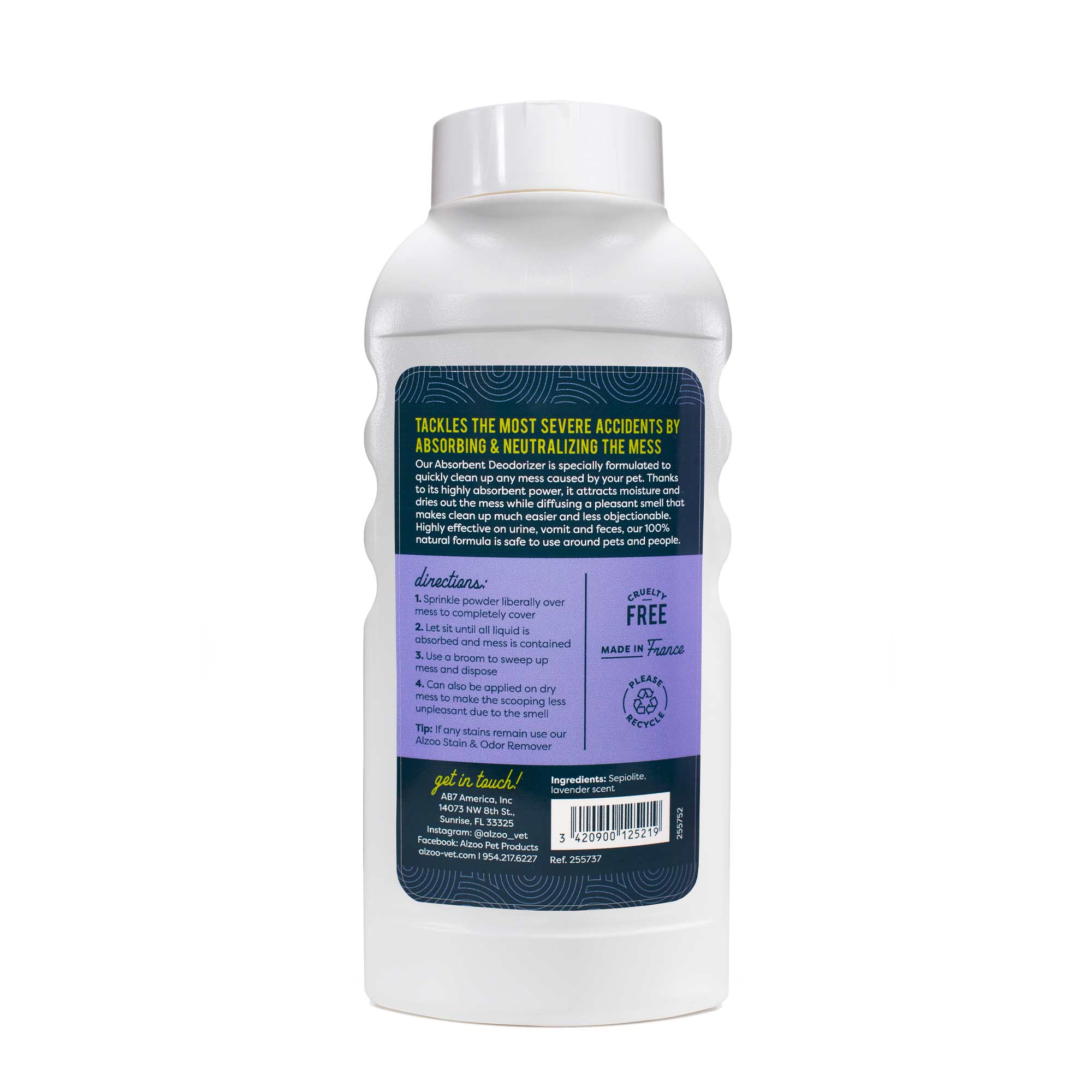 Mineral-Based Severe Pet Accident Remover & Absorbent Deodorizer, Lavender Scented, 15.2 oz - Image 2