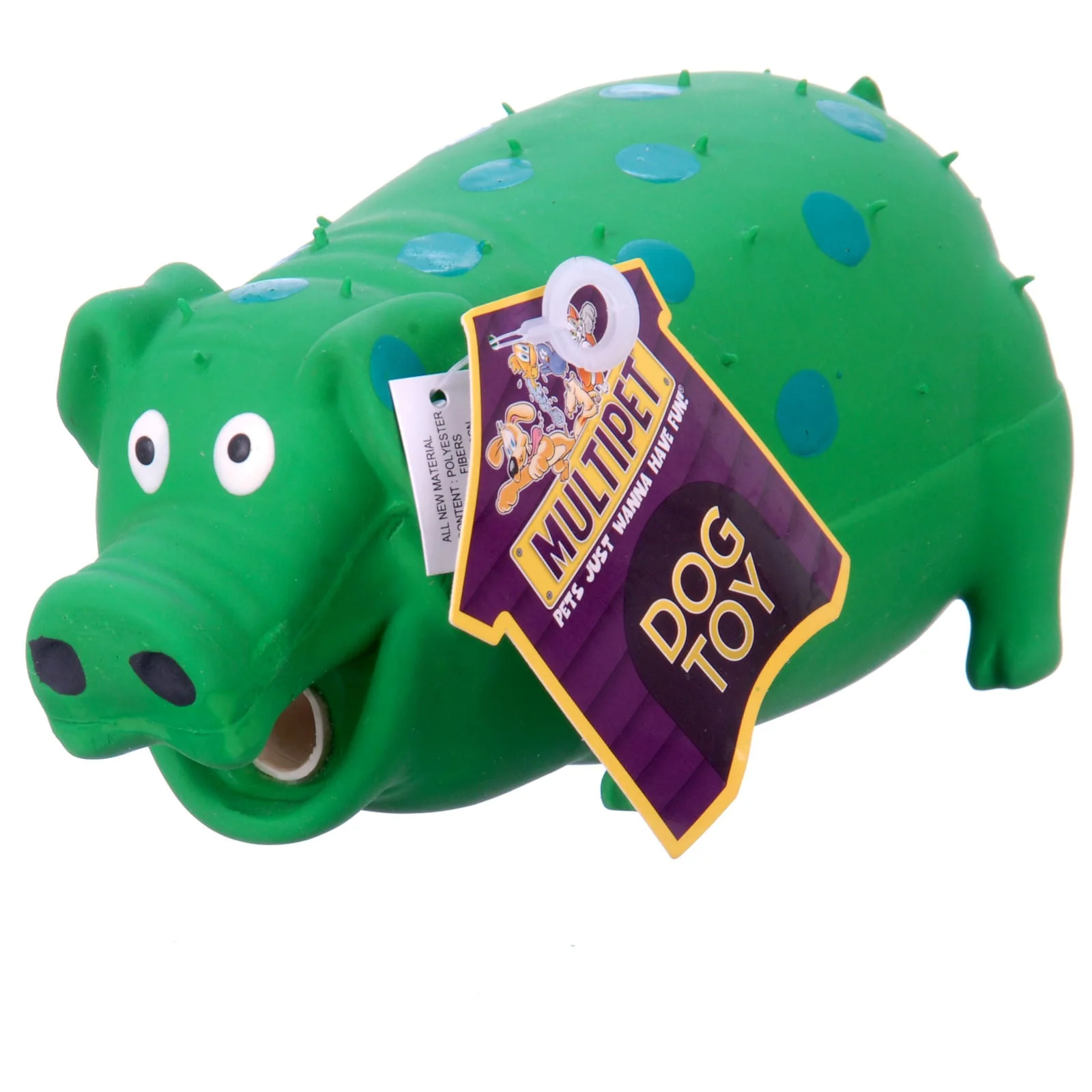 Globlets Stuffed Latex Pig Dog Toy - Image 3