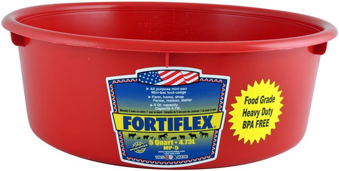 Fortiflex Plastic Mini Pan, 5 Qt - Image 2