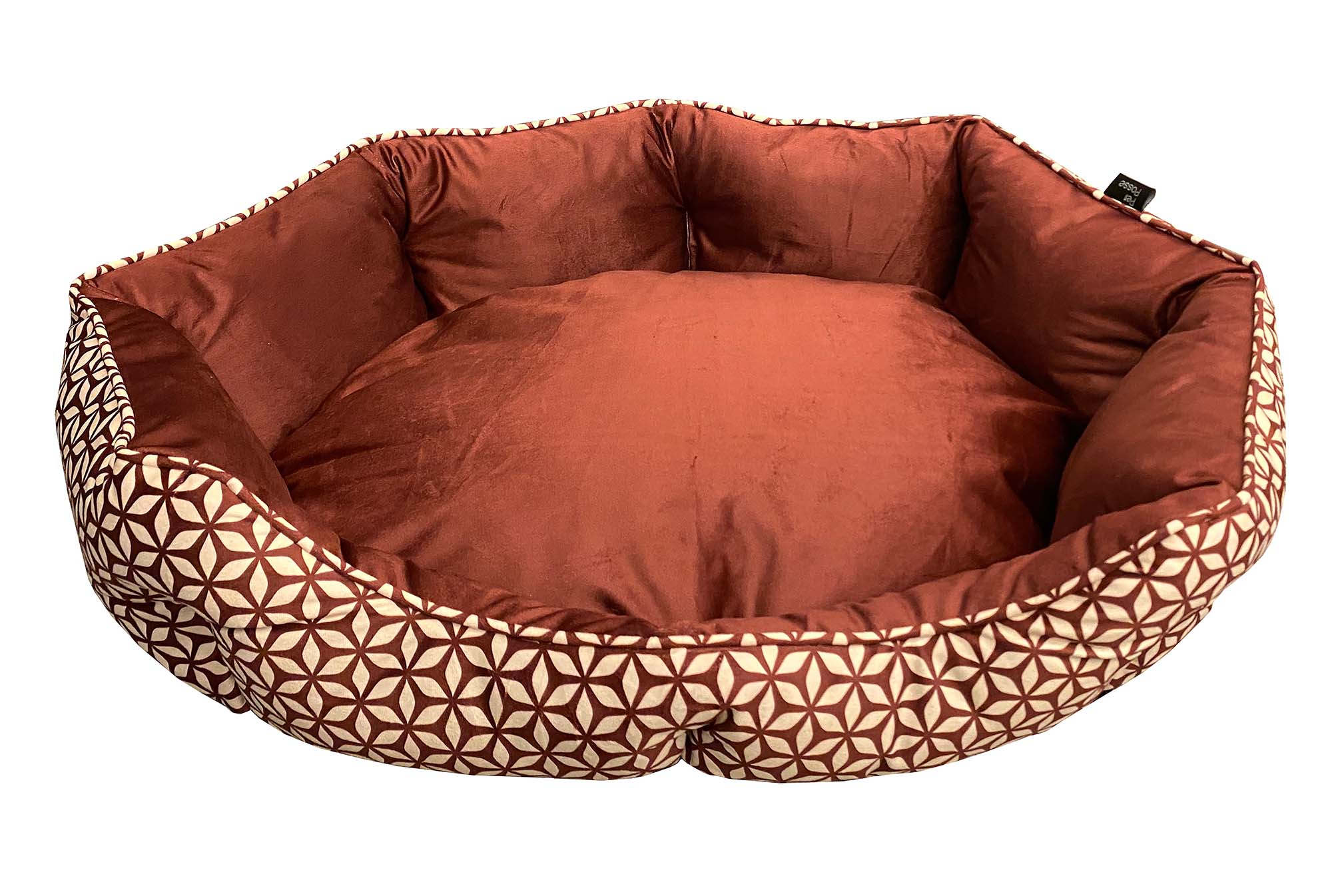 Mink Tufted Euro Cuddler Bed For Dogs & Cats - Image 15