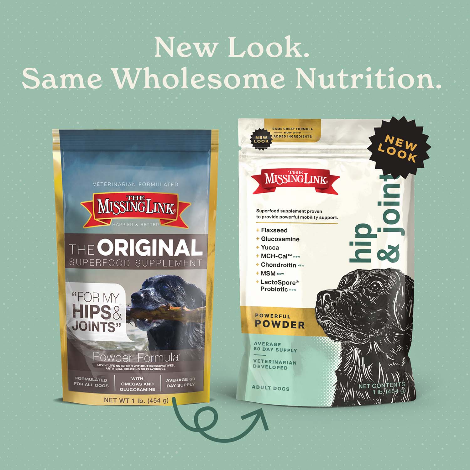Missing Link Ultimate Hip & Joint Formula for Dogs, 1 lb - Image 3