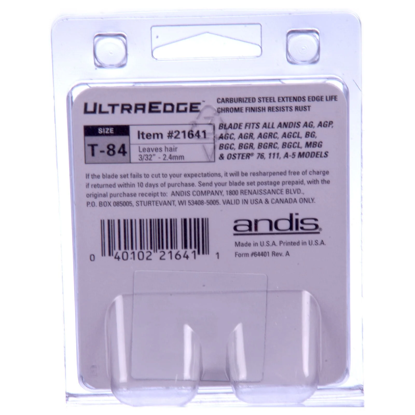 Andis UltraEdge T-84 Blade - Image 3