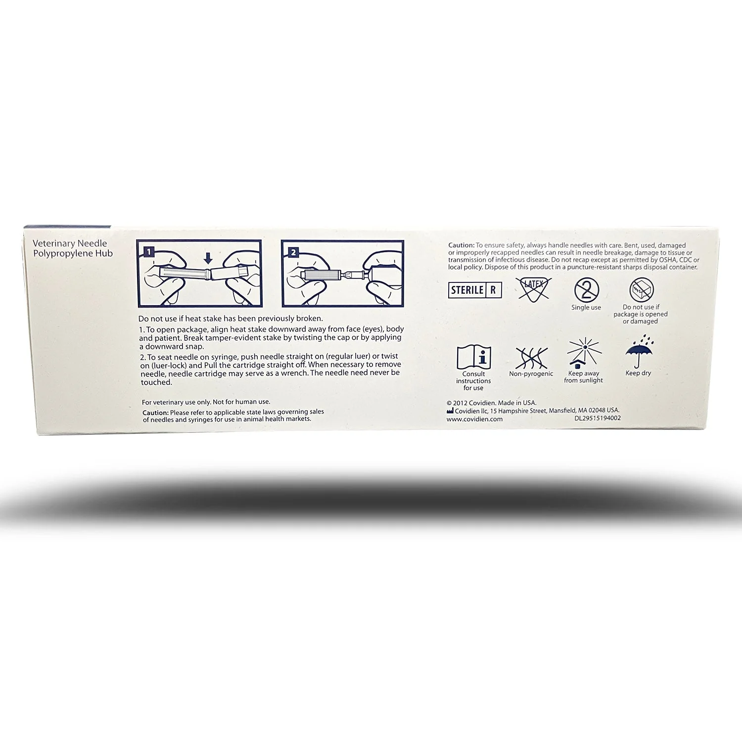 Monoject Needle, Polypropylene Hub, 100 Count - Image 11