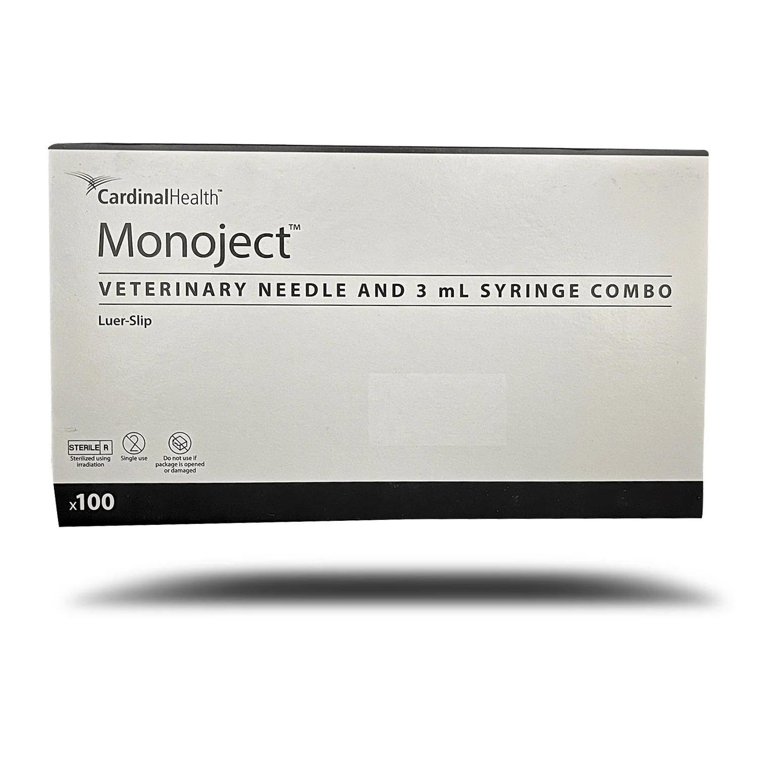 Monoject Luer-Slip (LS) Syringe with Needle Combo - Image 2
