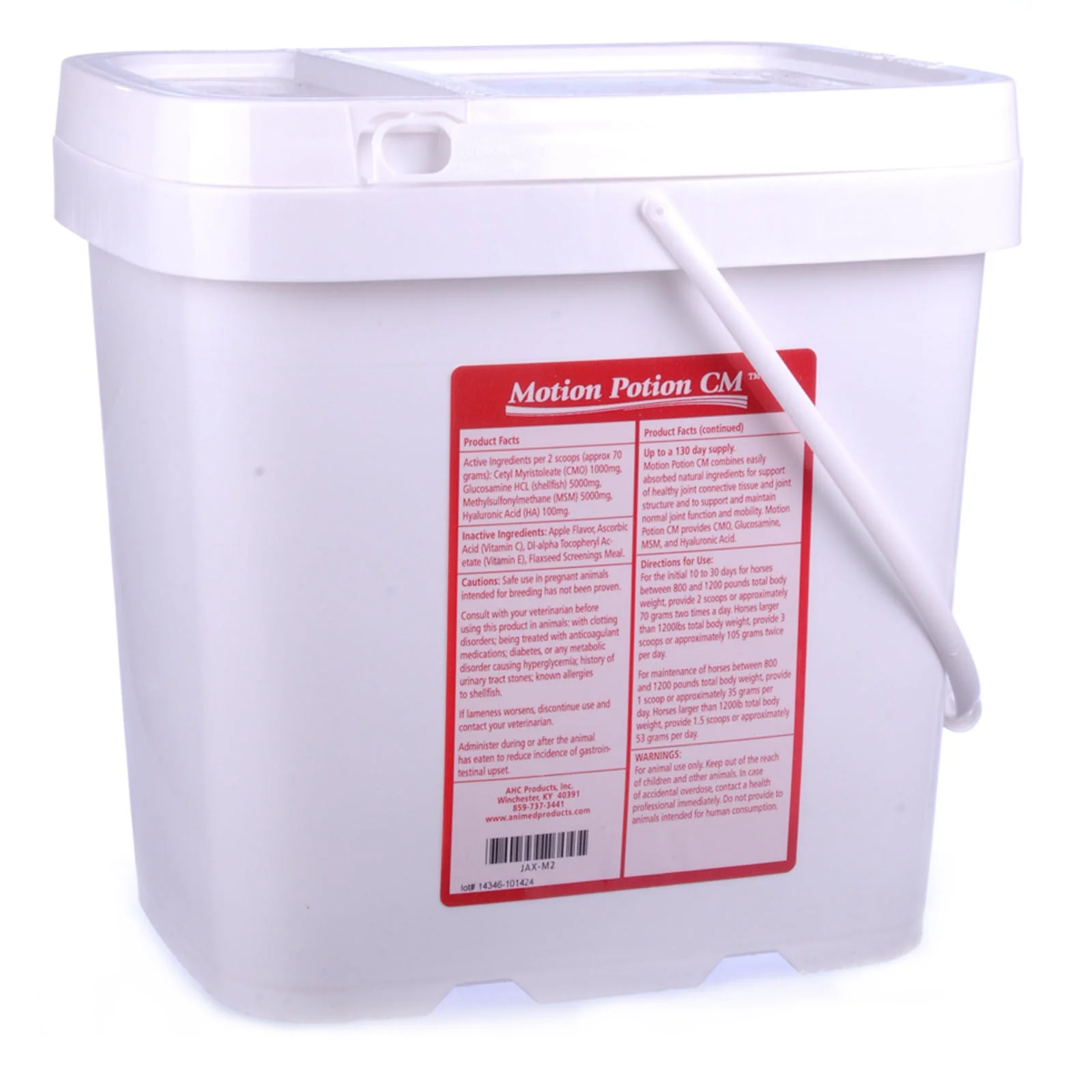 Jeffers Motion Potion CM Advanced Joint Formula Powder Supplement for Horses - Image 2