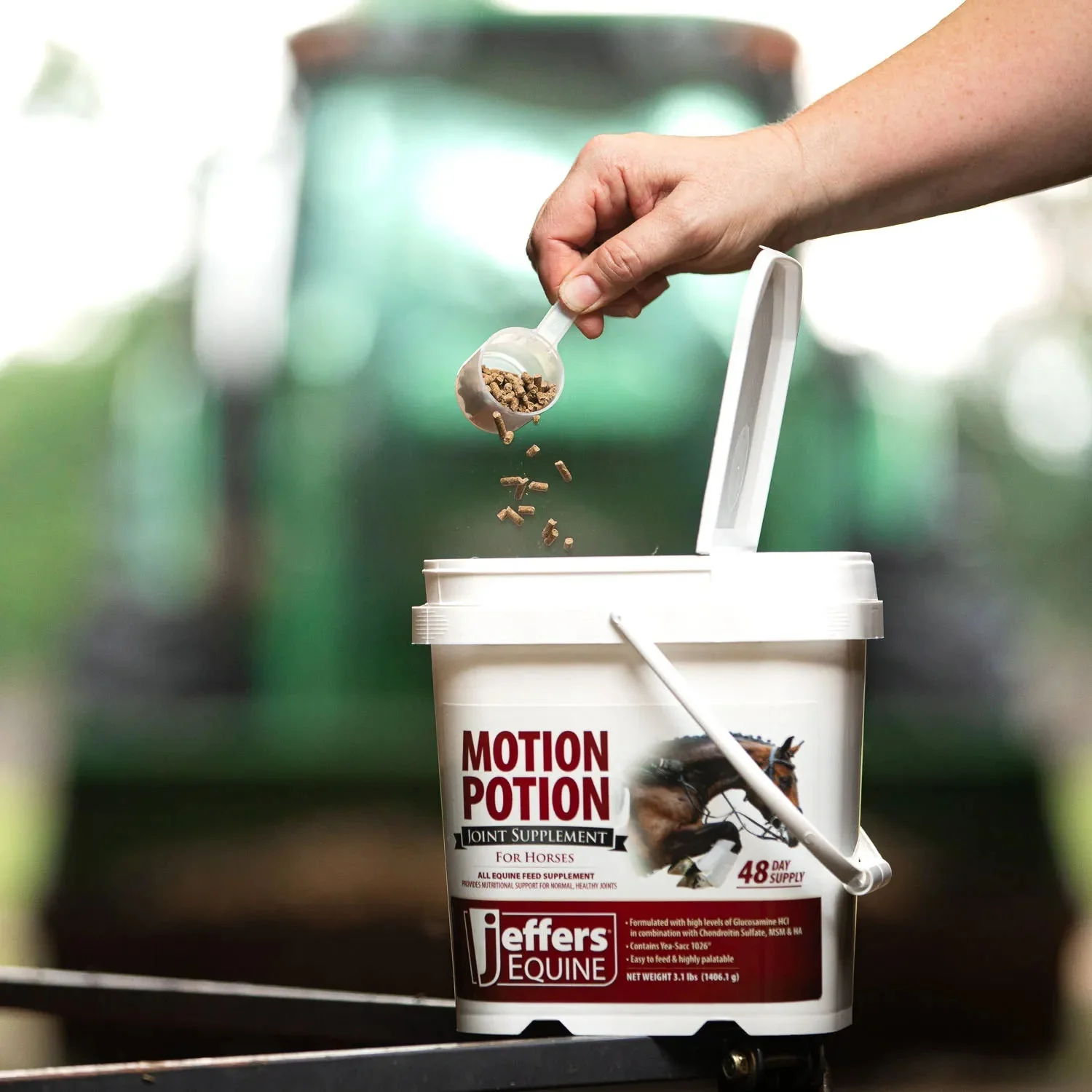 Jeffers Motion Potion Joint Supplement Pellets for Horses - Image 2