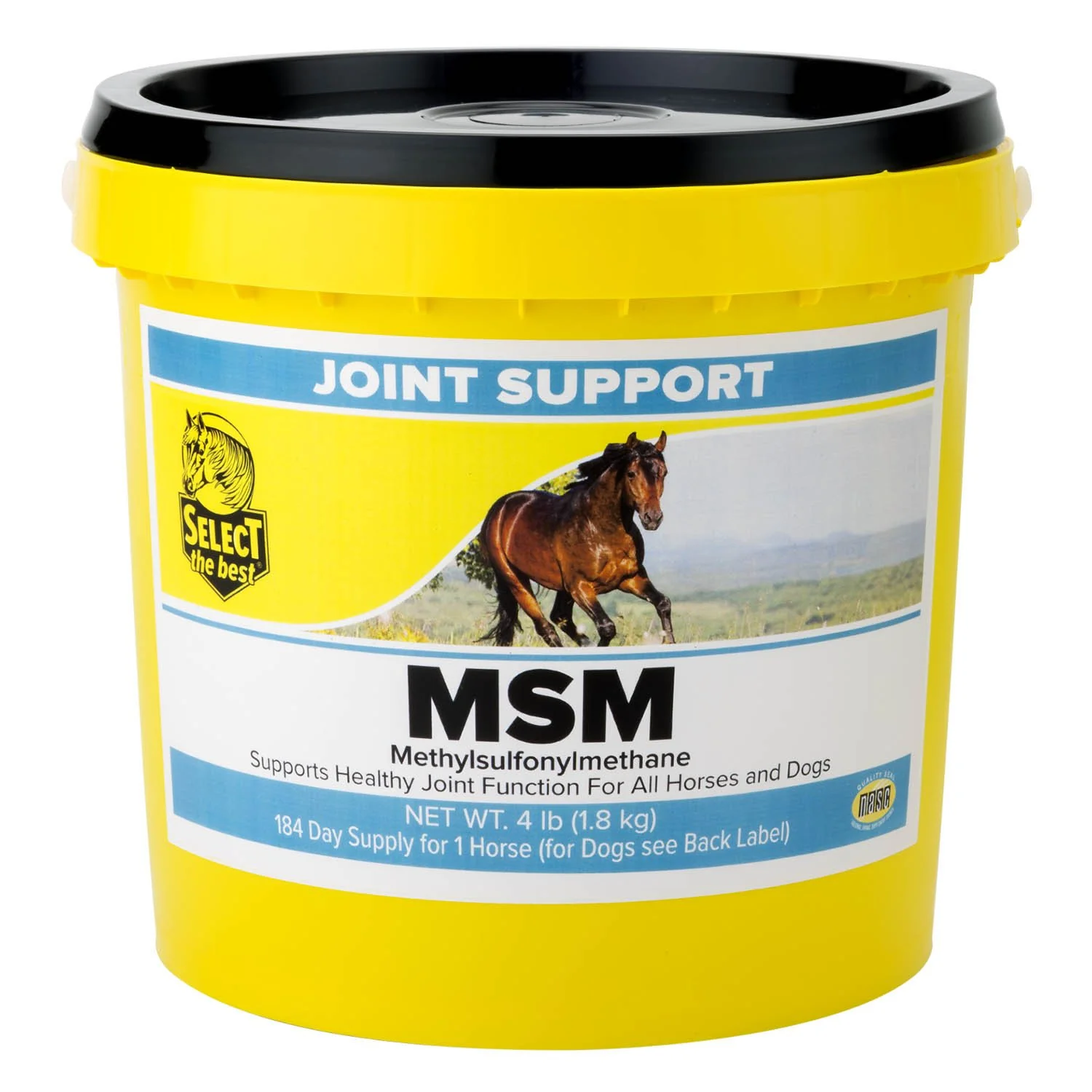 MSM Joint Support Supplement for Horses and Dogs – Hip, Joint & Mobility Health with Bioavailable Sulfur