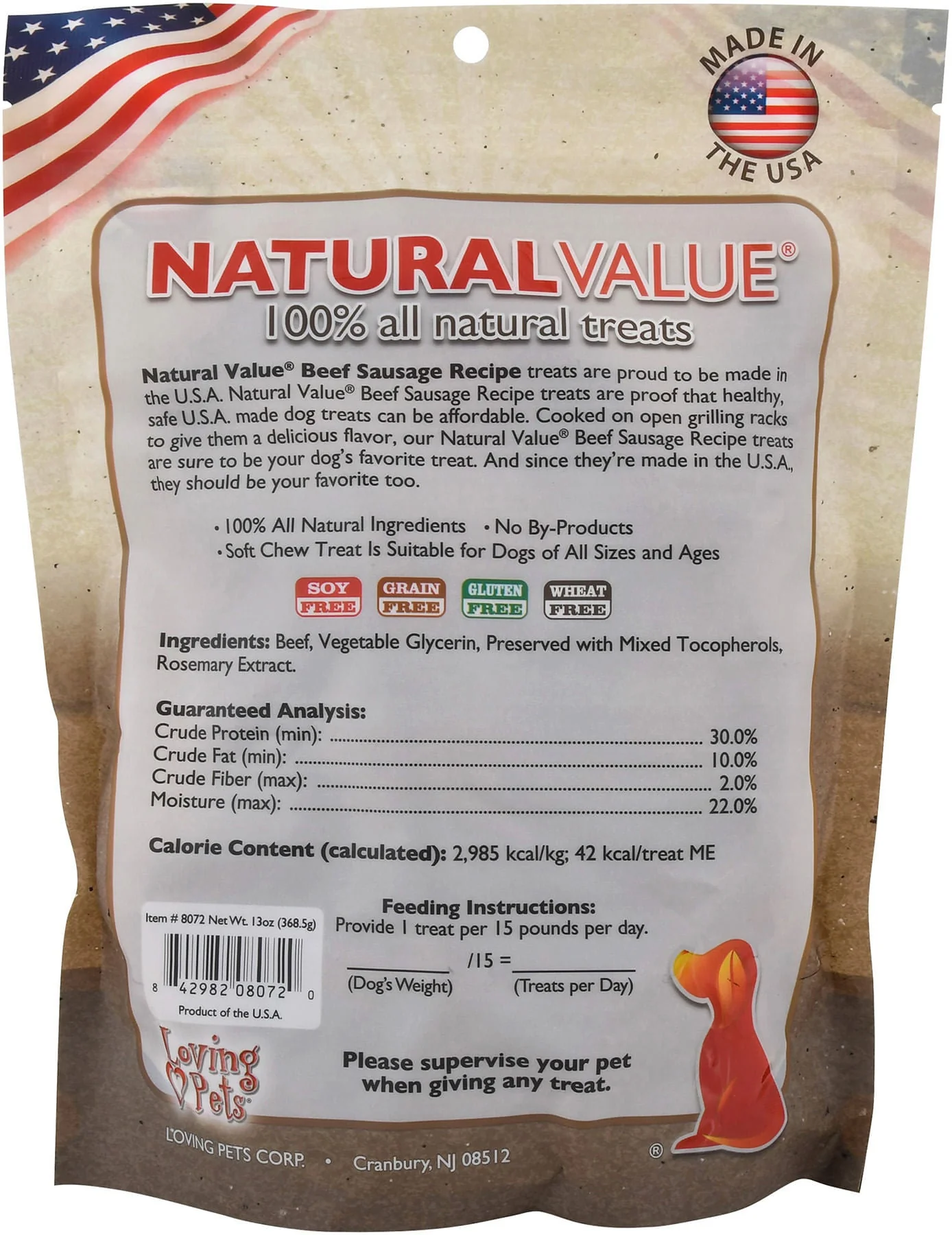 Natural Value Sausages for Dogs, 13 oz - Image 12