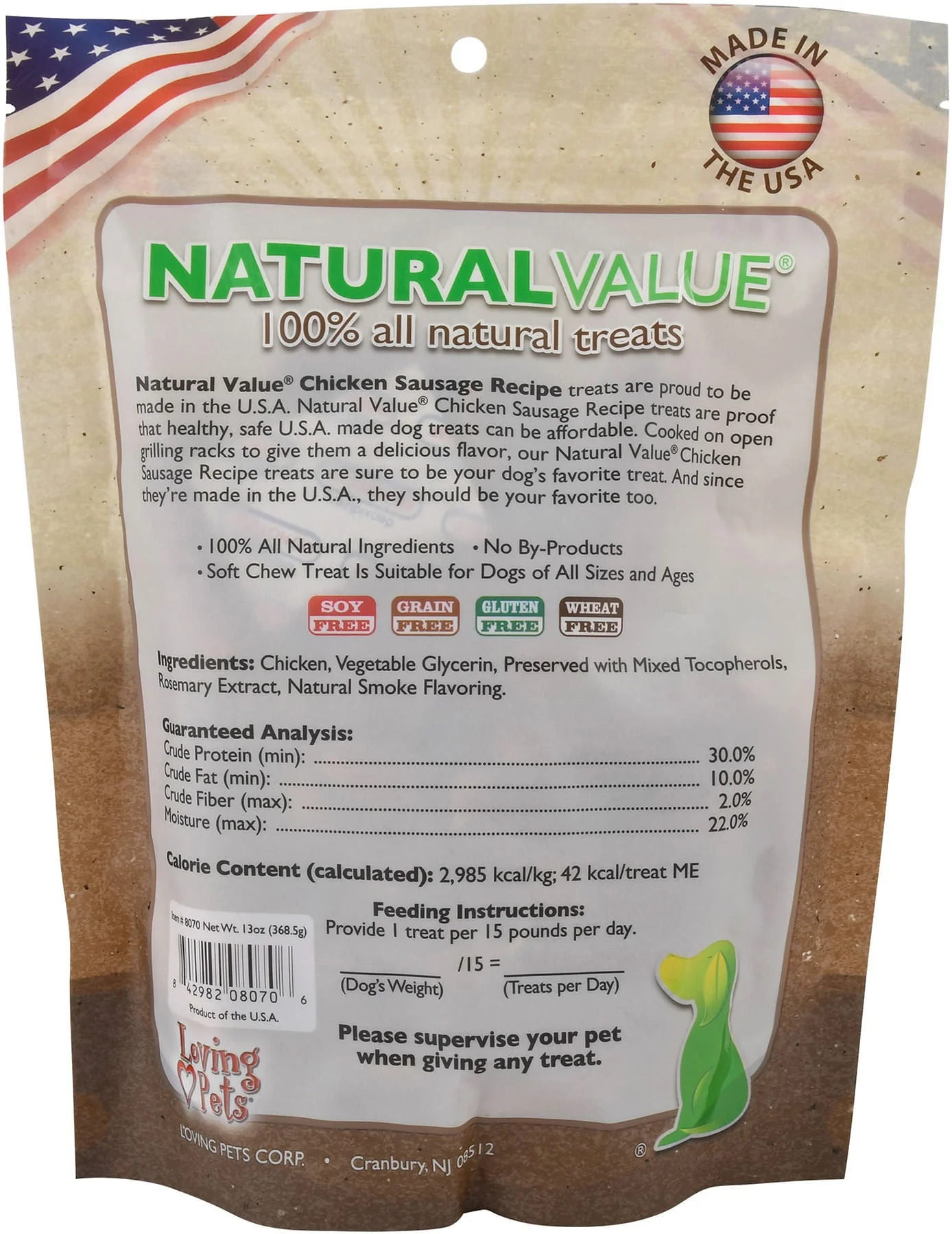 Natural Value Sausages for Dogs, 13 oz - Image 8