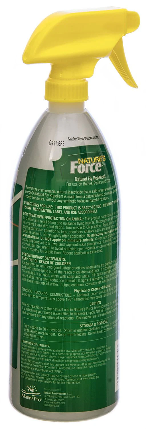 Nature's Force Fly Spray by Manna Pro, 32 oz - Image 2