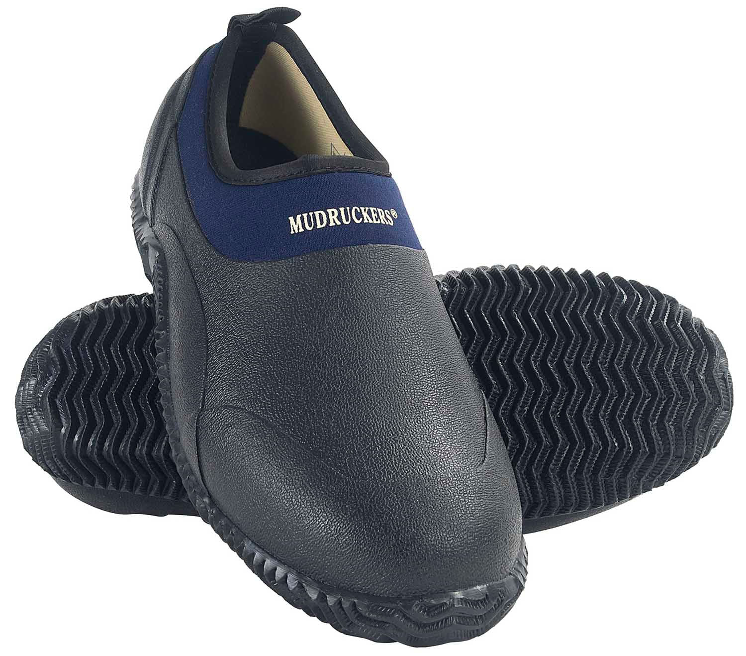 Navy Mudruckers Waterproof Shoes - Image 4