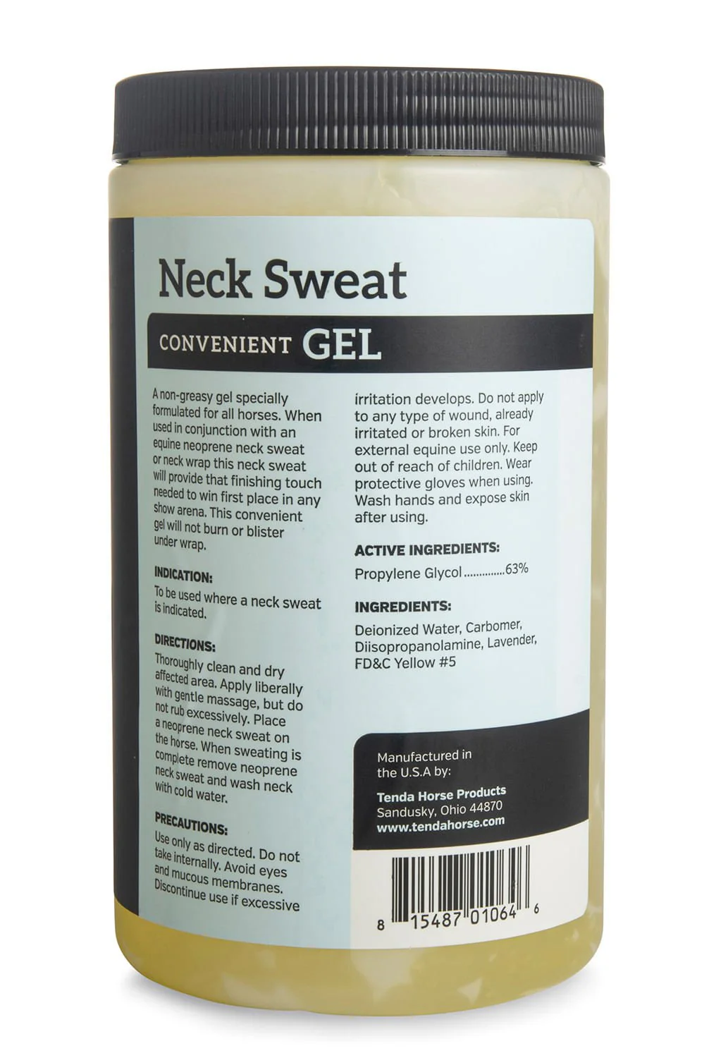 Tenda Neck Sweat, 32 oz - Image 2