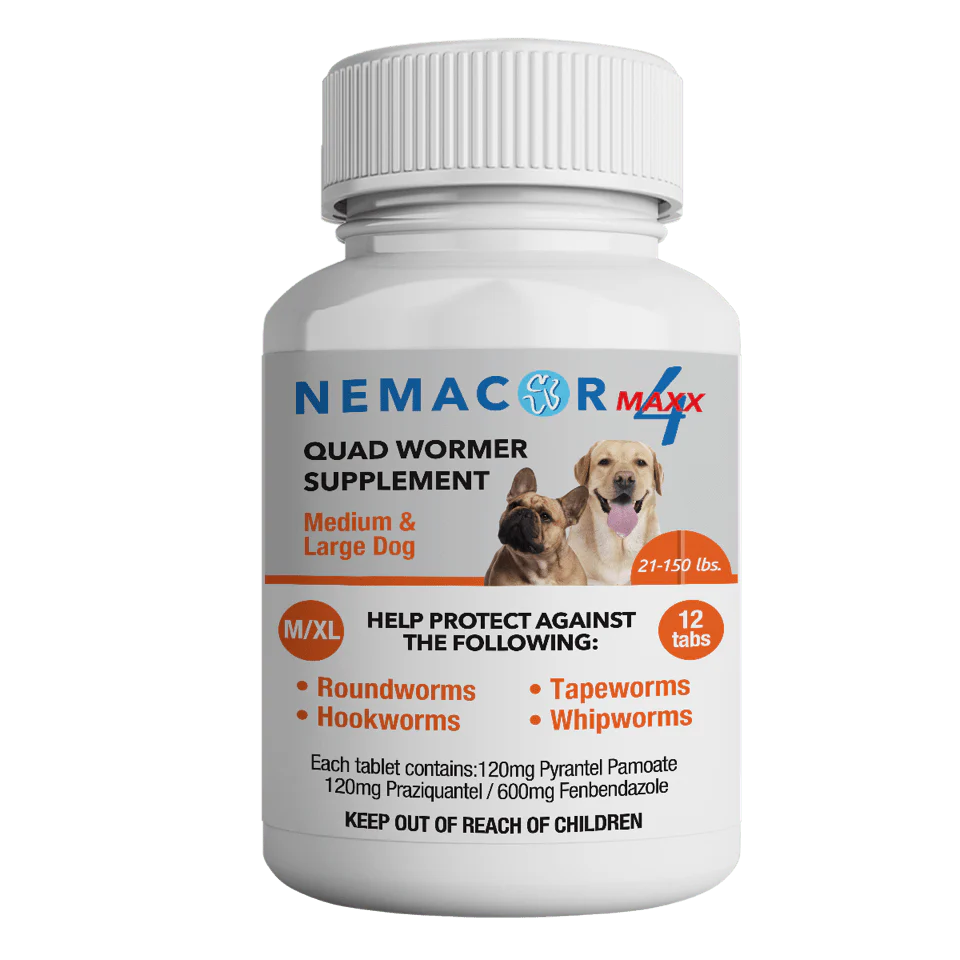 Nemacor Maxx 4 Dogs – Beef-Flavored Broad-Spectrum Dewormer for Puppies & Adult Dogs - Image 18