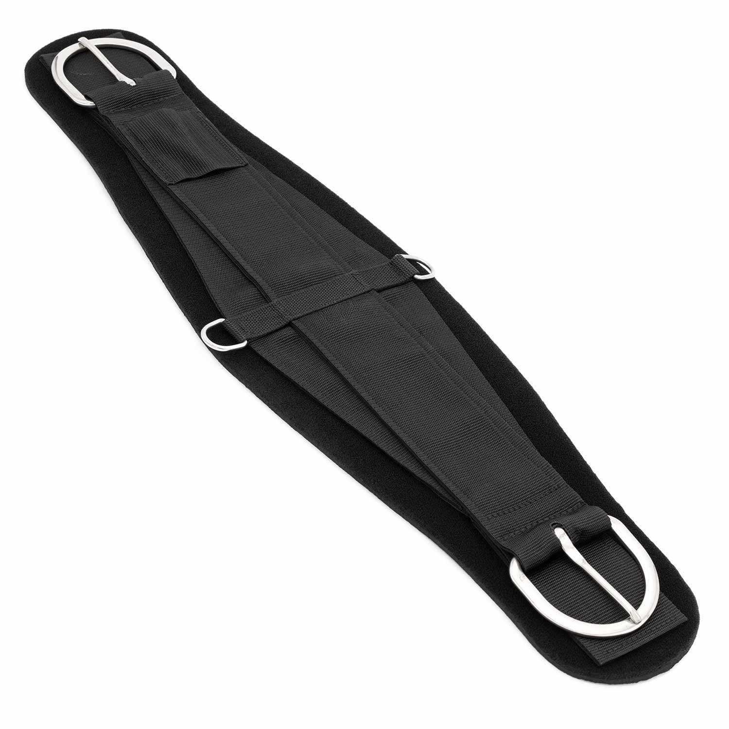 Jeffers Heavy-Duty Western Neoprene Roping Cinch with Stainless Steel Hardware