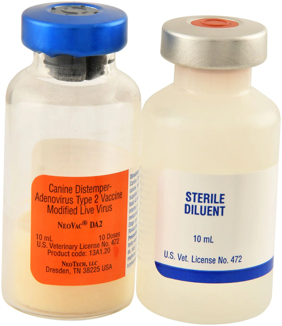 NeoVac DA2 Canine Vaccine – Distemper & Adenovirus Type 2, Modified Live, Puppy & Adult Dogs - Image 2
