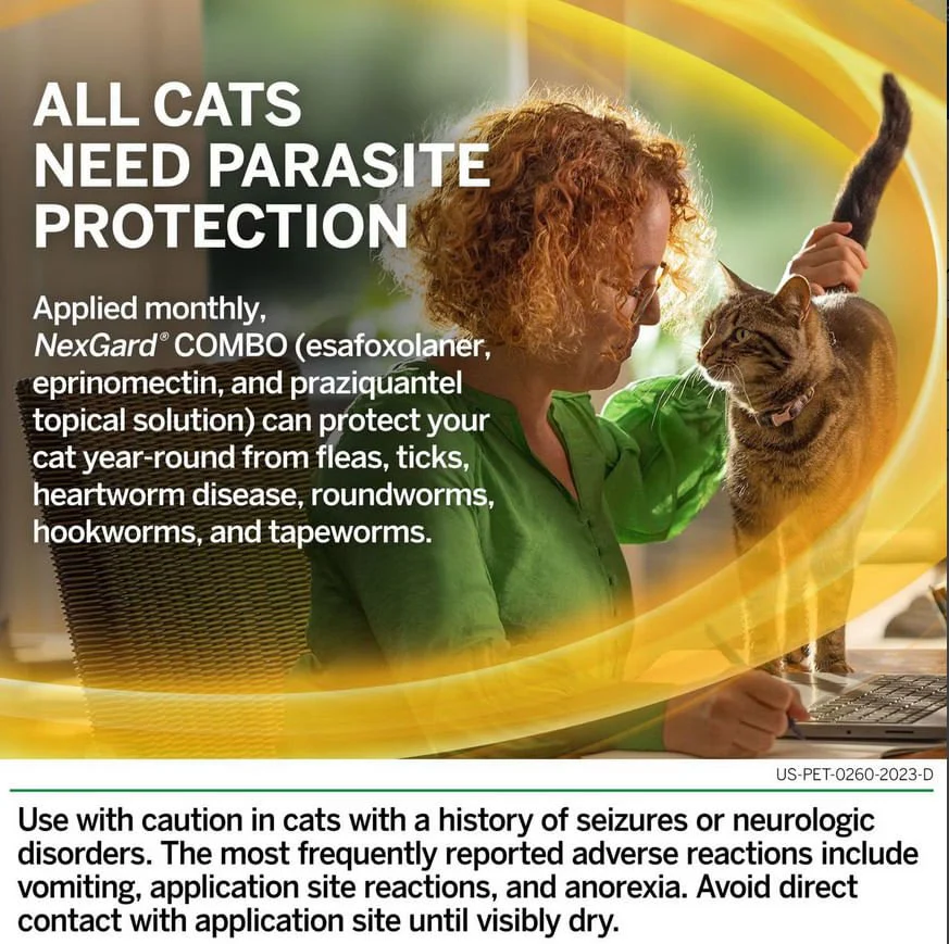 Rx Nexgard Combo Topical for Cats - Image 35