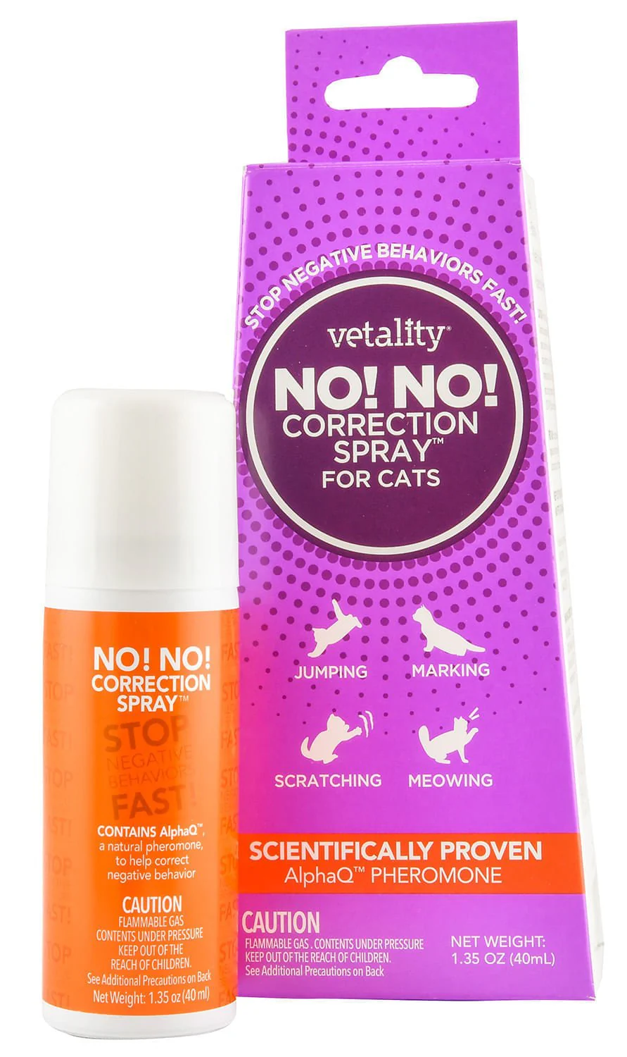 No! No! Correction Spray for Cats, 1.35 oz