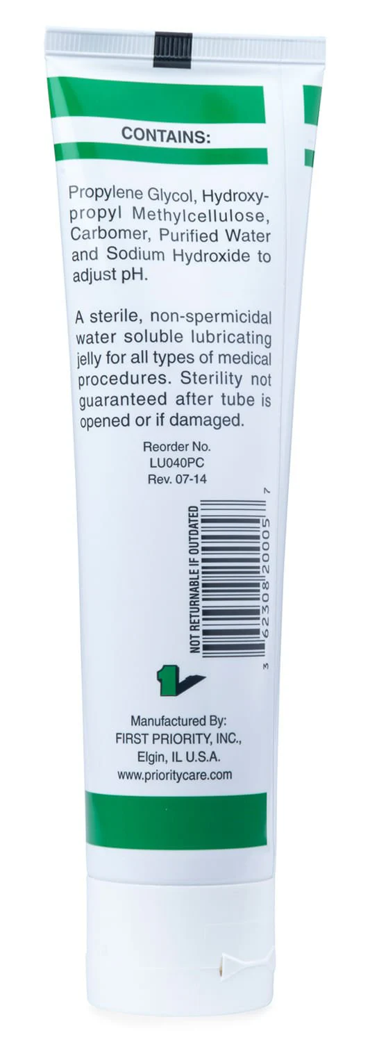 Non-Spermicidal Sterile Lubricating Jelly, 5 oz flip top - Image 2