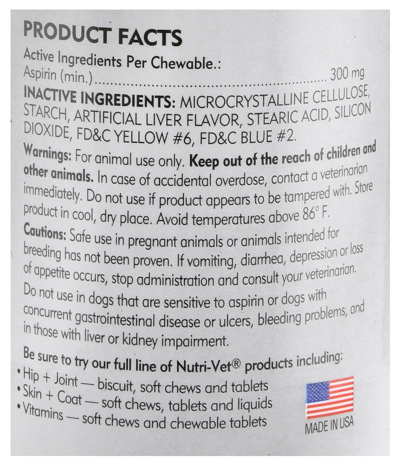 Nutri-Vet Aspirin for Dogs - Image 5