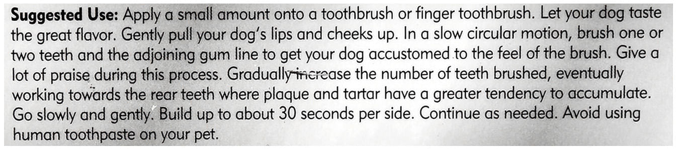 Nutri-Vet Enzymatic Canine Toothpaste - Image 2