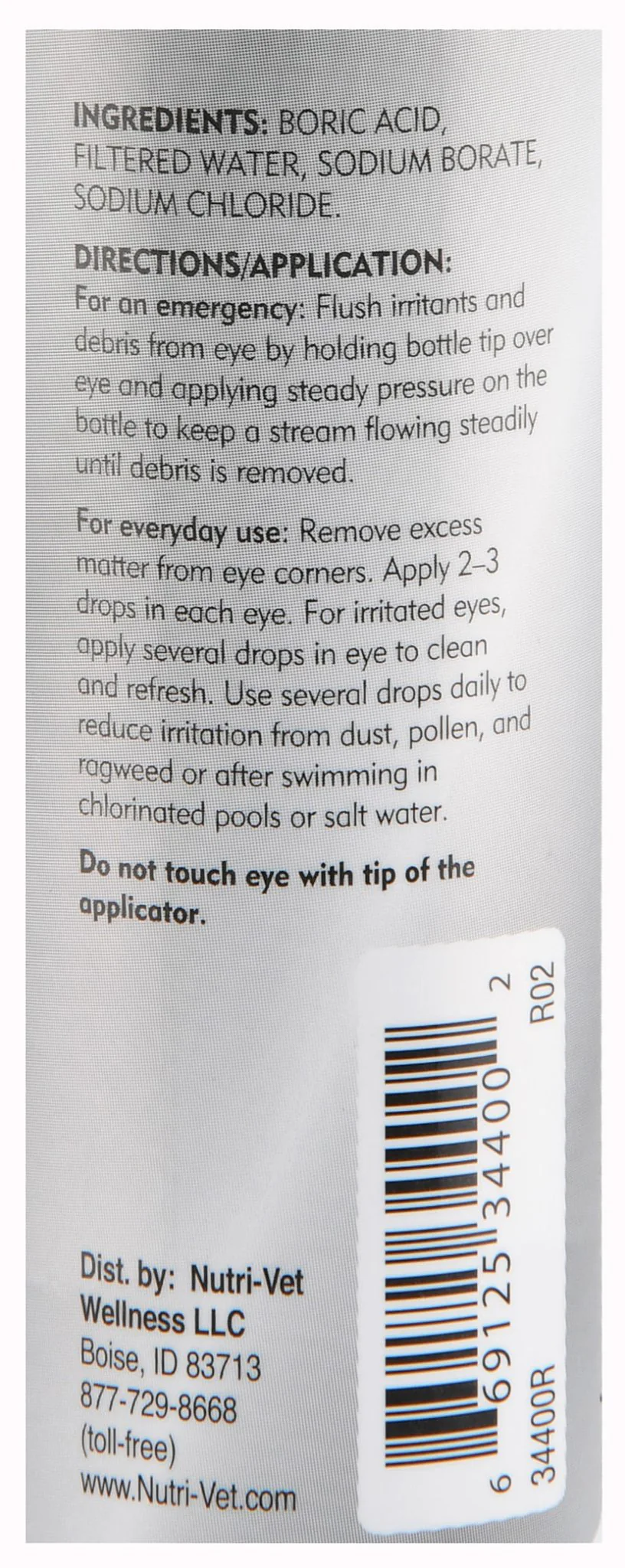 Nutri-Vet Eye Rinse Liquid for Dogs, 4 oz - Image 5
