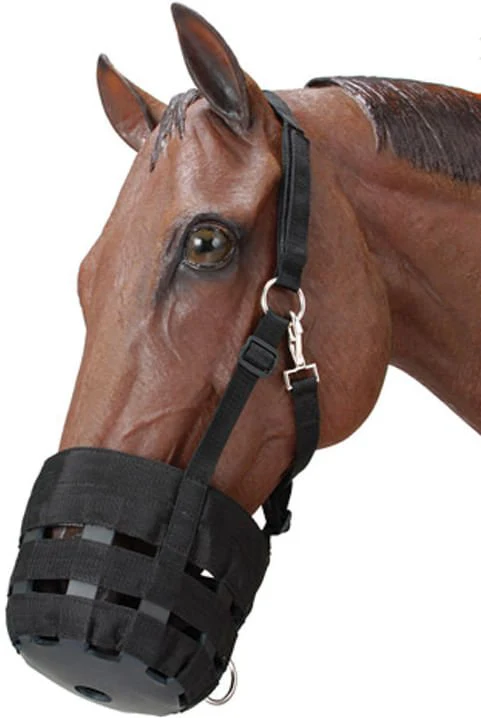 Nylon Horse Grazing Muzzle - Image 2
