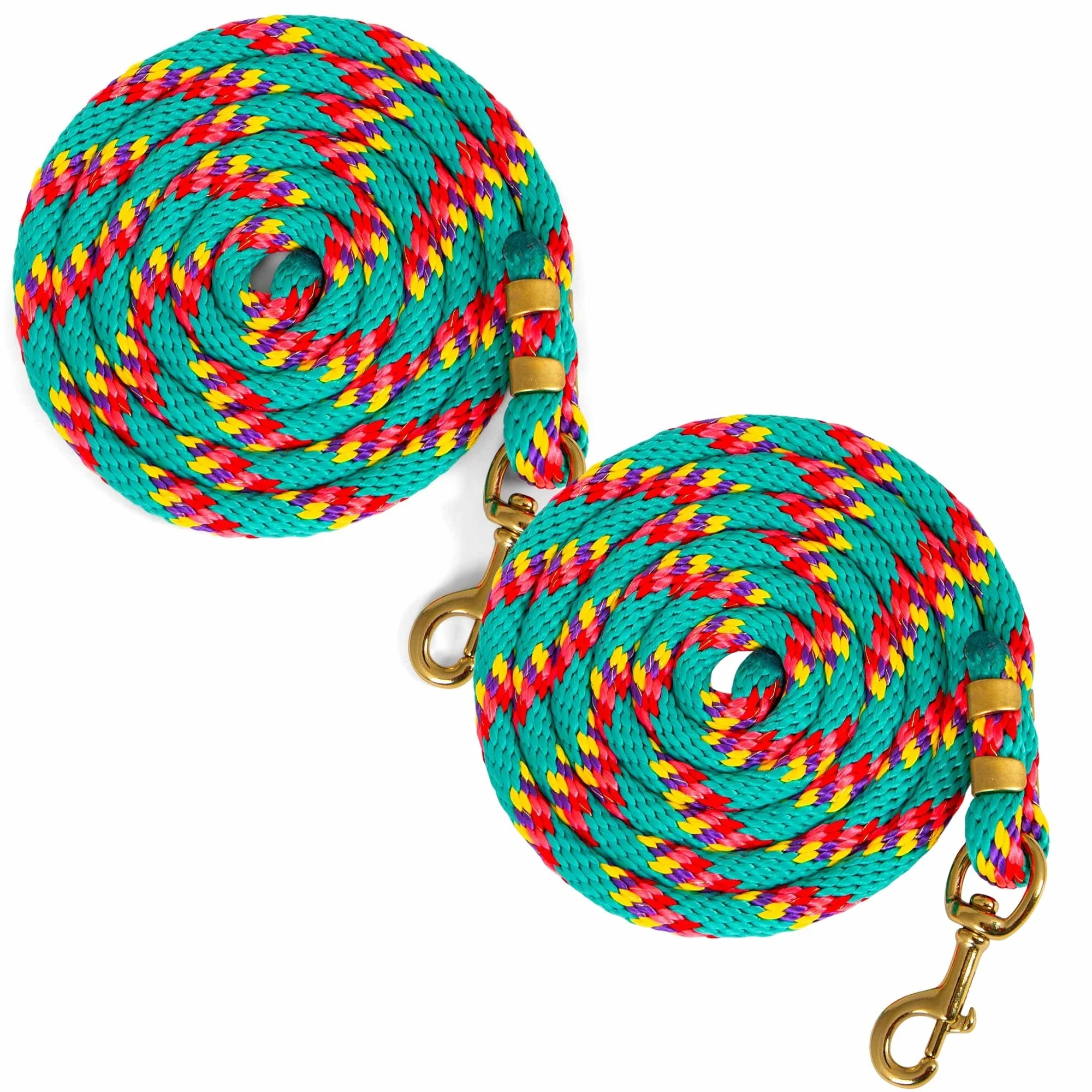 Jeffers Neon Poly Lead Rope with Bolt Snap, 8' - Image 21