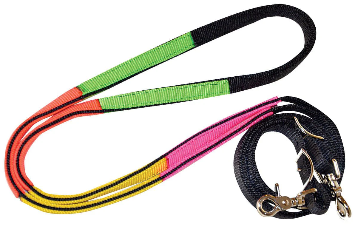 3/4" Nylon Schooling Reins