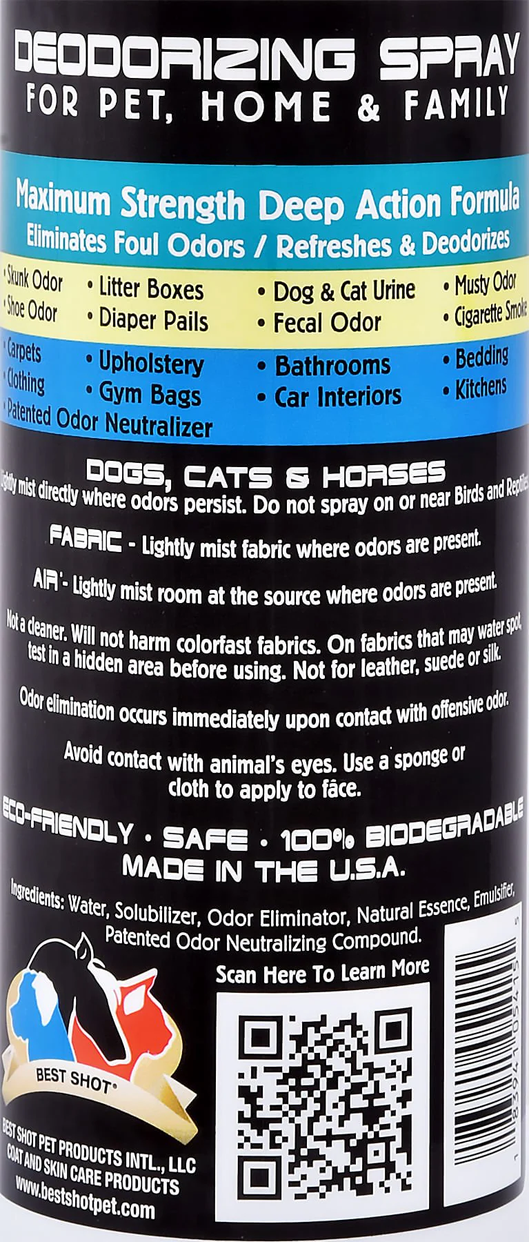 One Shot Deodorizing Spray - Image 2