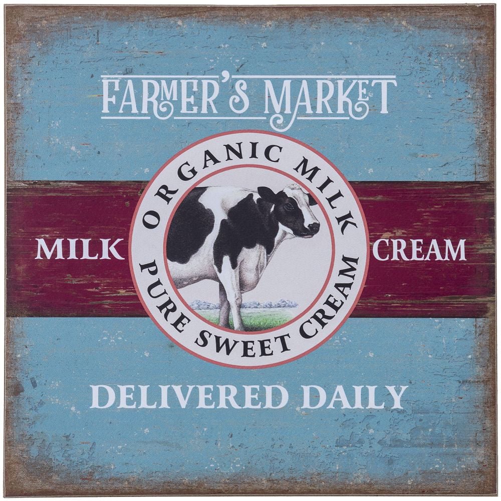Organic Milk Wall Hanging