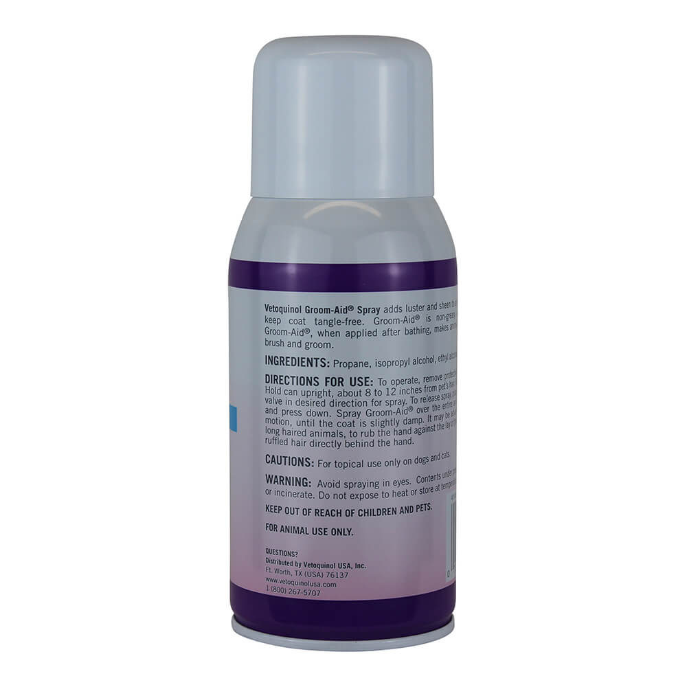 Vetoquinol Care Groom-Aid Spray for Dogs & Cats, 7.3 oz - Image 4