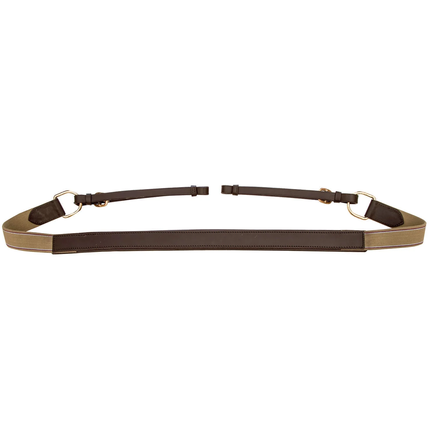 Silver Fox Padded Breast Collar, Brown