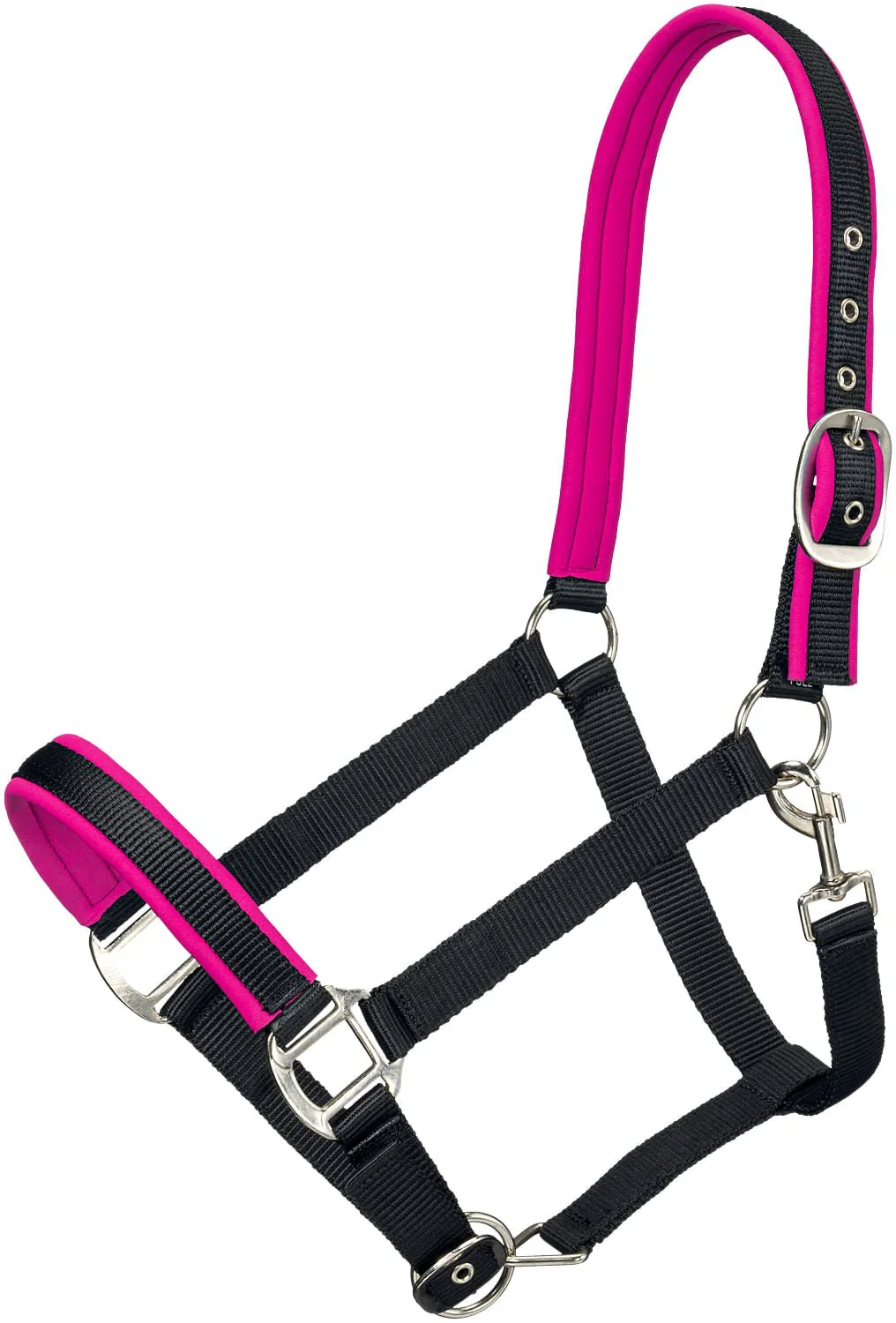 Tough1 Padded Nylon Horse Halter, Full - Image 4