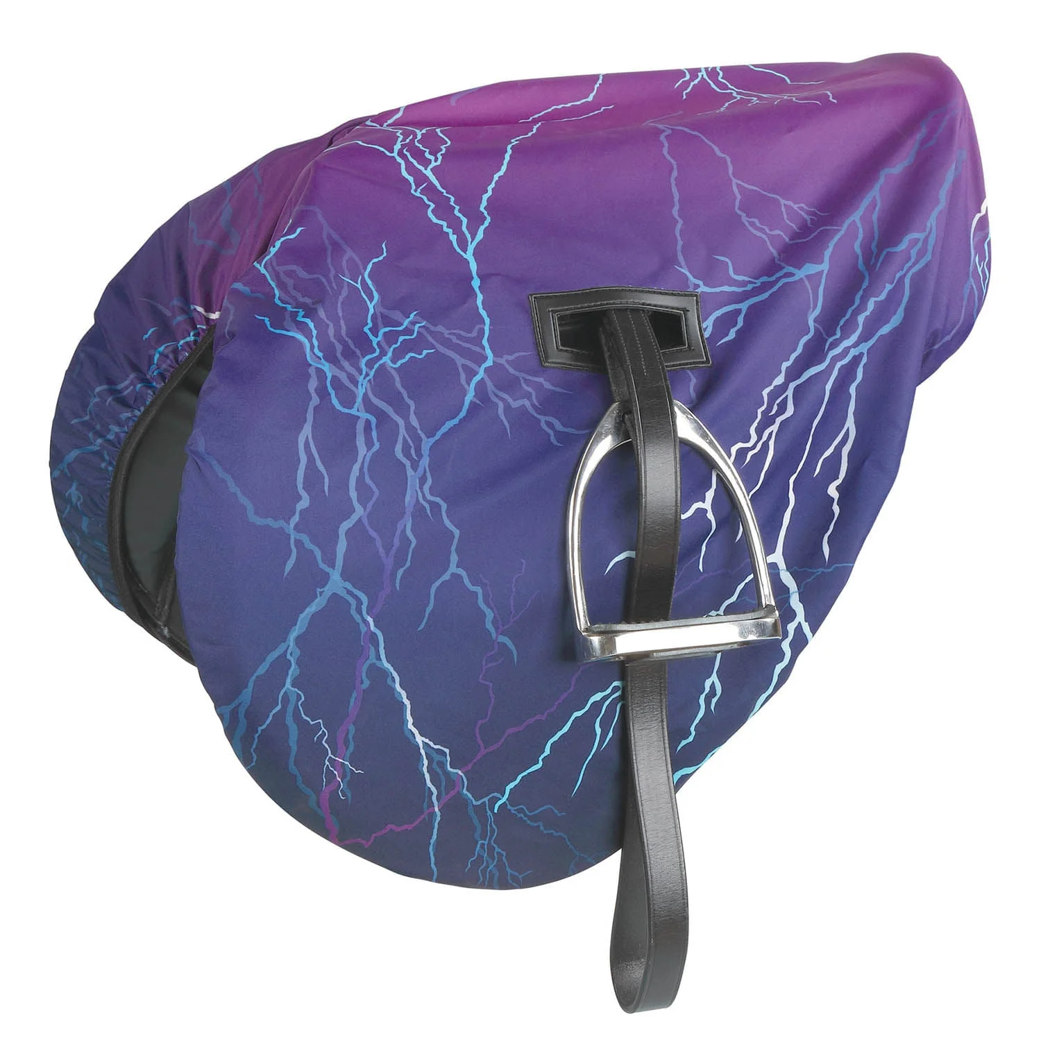 Shires Patterned Waterproof Saddle Cover - Image 3