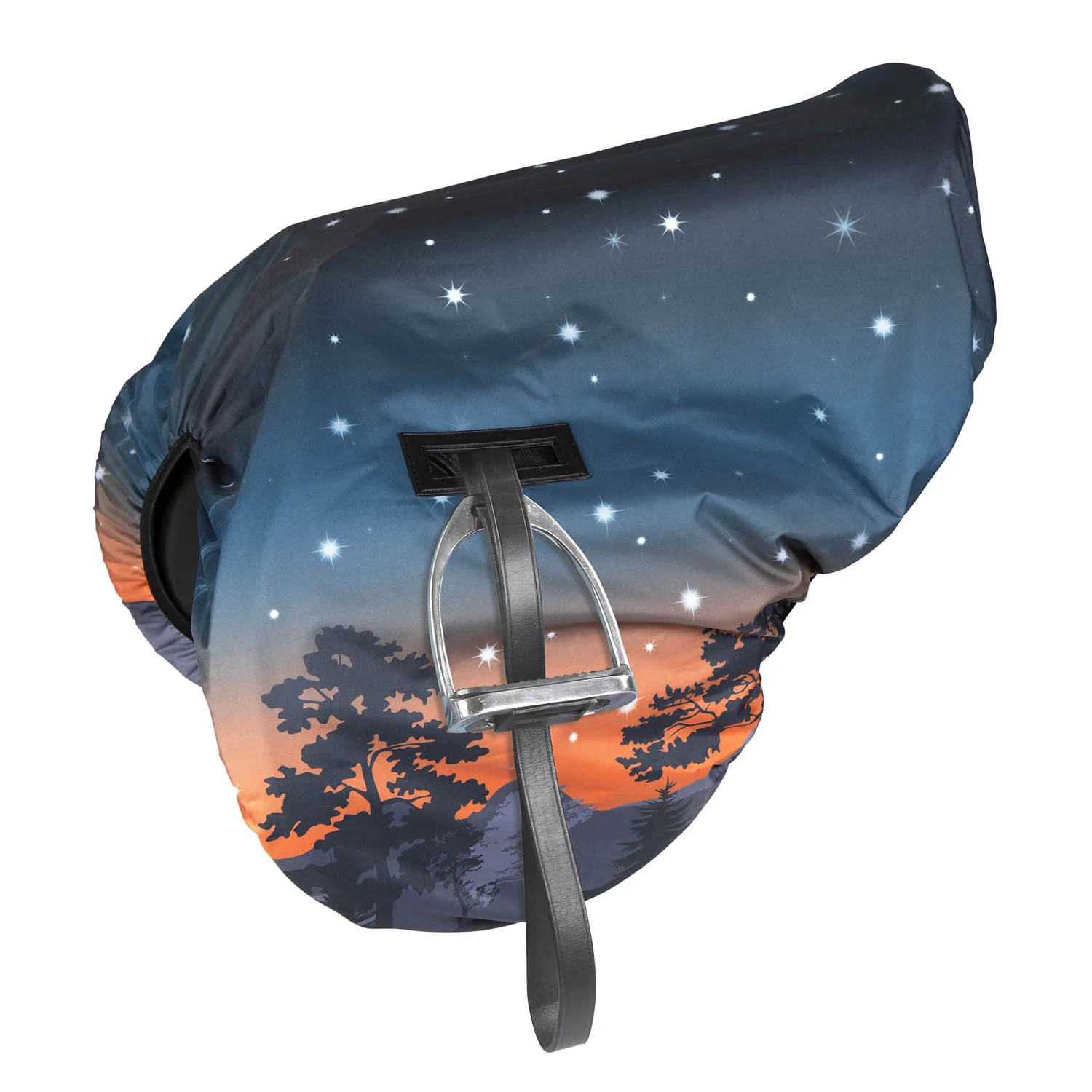 Shires Patterned Waterproof Saddle Cover - Image 9