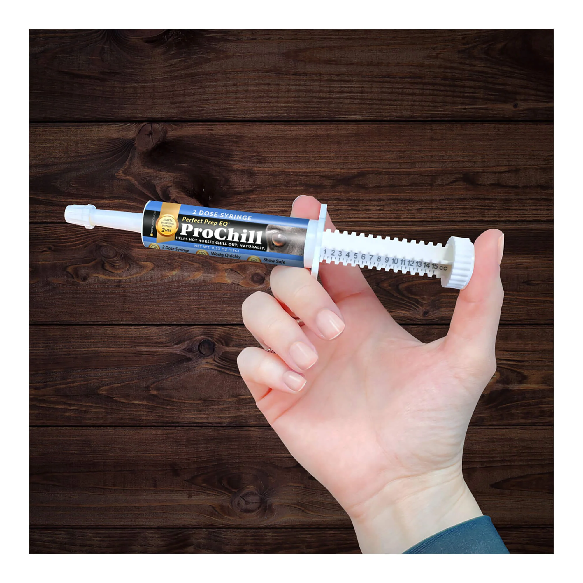 Perfect Prep EQ ProChill Calming Paste for Horses, 60 ml - Image 6