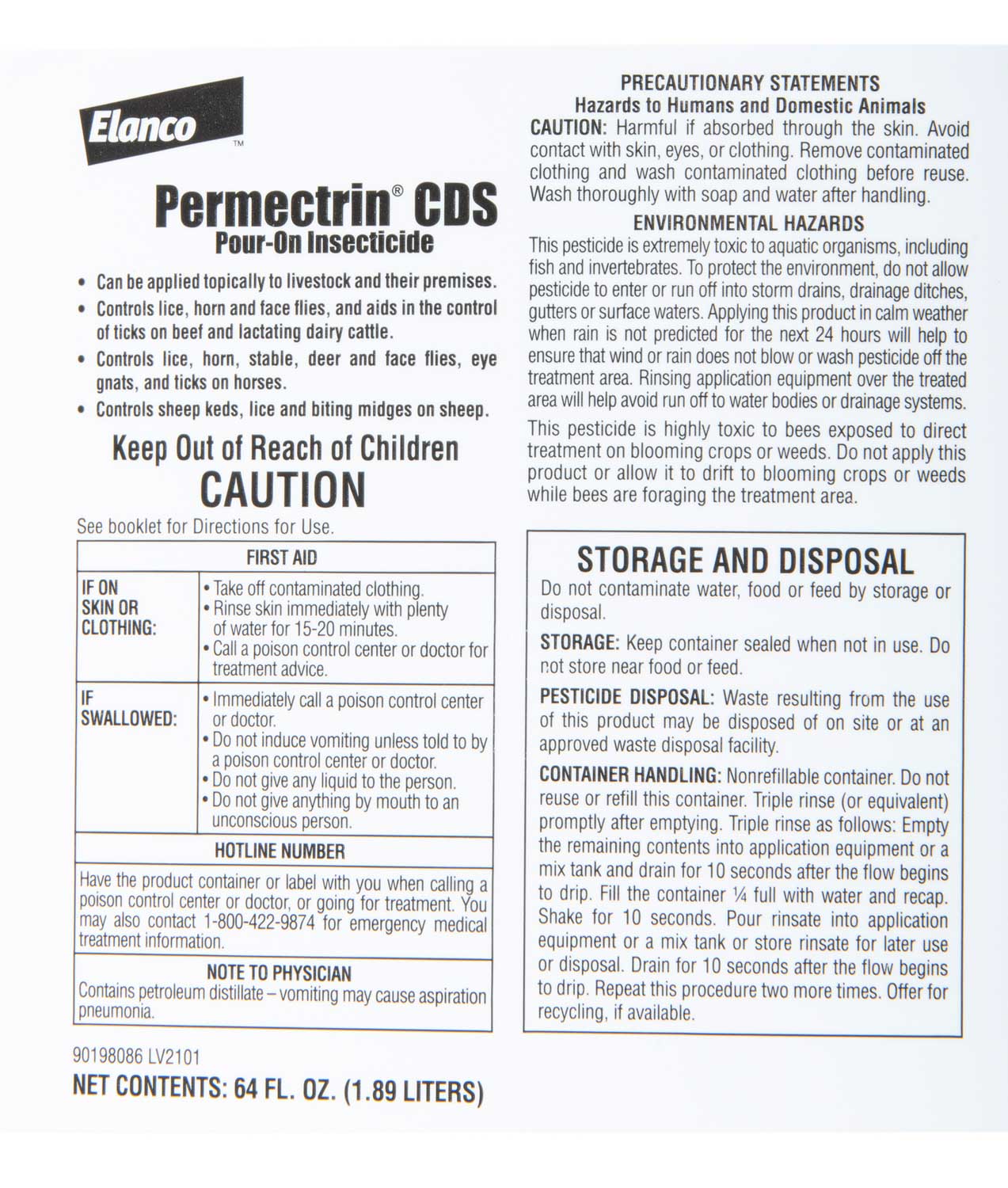 Permectrin CDS Pour-On Insecticide for Fly Control - Image 8