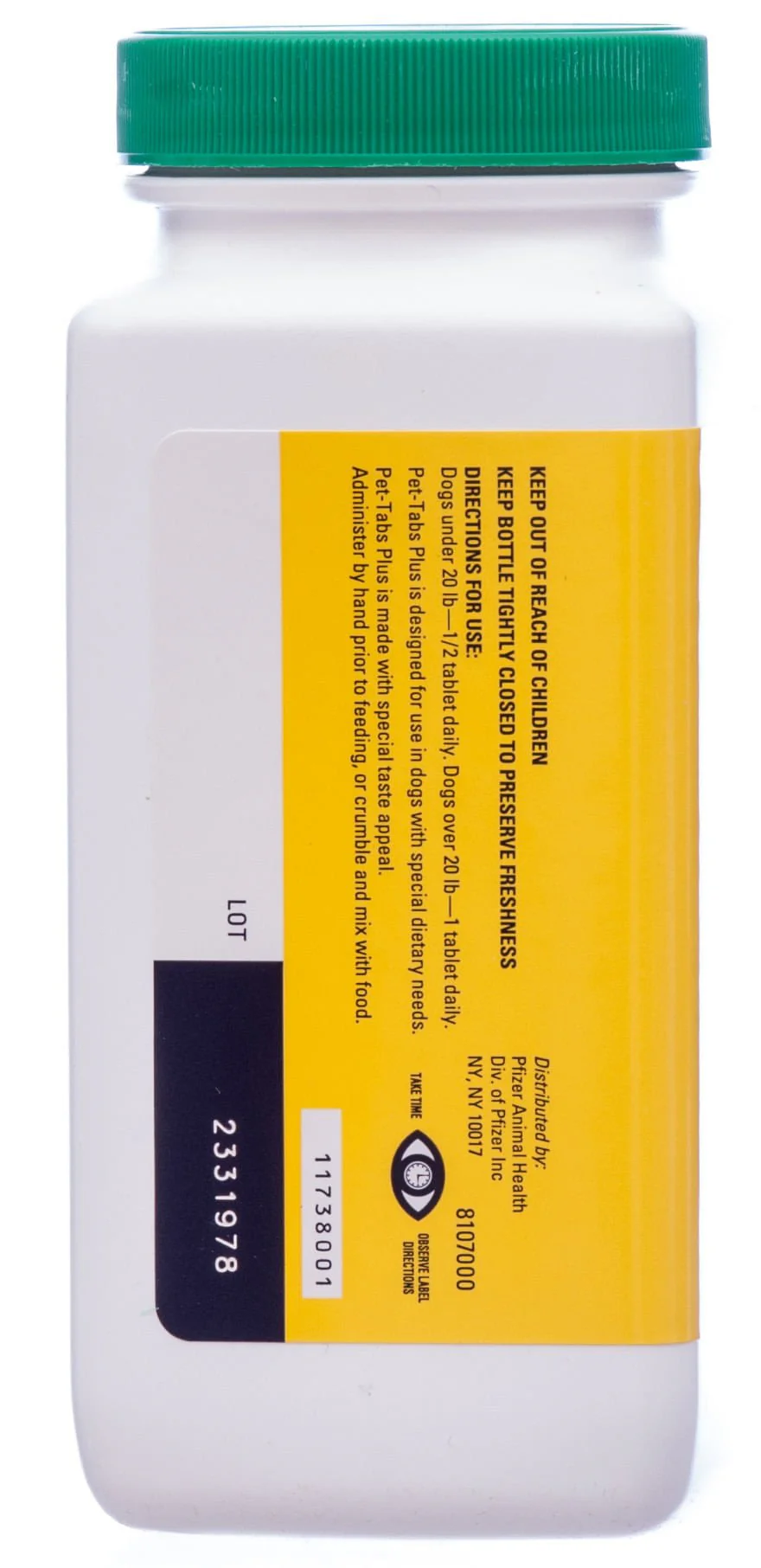 Pet-Tabs Plus Chewable Tablet Vitamin & Mineral Supplement for Dogs - Image 3